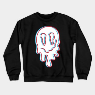 Acid dripping sticker Crewneck Sweatshirt